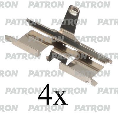 PATRON PSRK1081 Скобы тормозных колодок  для CHEVROLET LACETTI (Шевроле Лакетти)