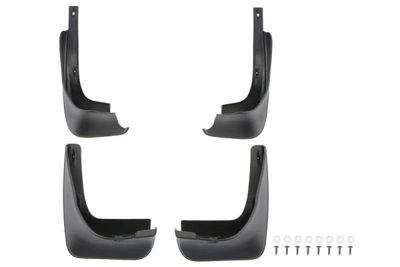 Spatlap Achter/Voor Links/Rechts (set 4 stuks.) past: TOYOTA COROLLA SDN E15 10.06-12.13