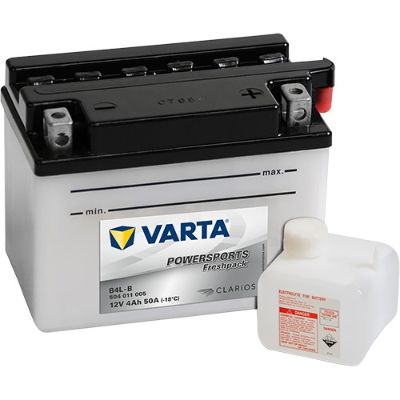 Стартерная аккумуляторная батарея VARTA 504011005I314 для PEUGEOT VIVACITY