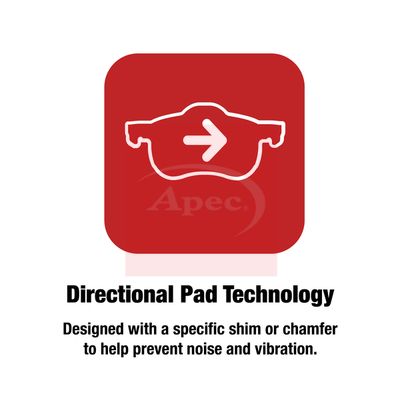 APEC Brake Pad Set, disc brake PAD2591