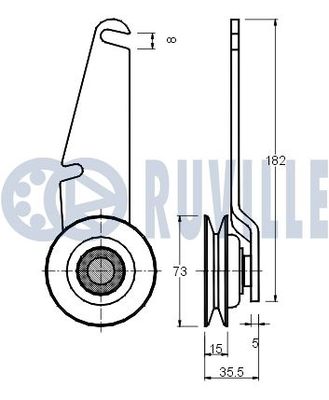 INTINZATOR CUREA CUREA DISTRIBUTIE RUVILLE 540111 1