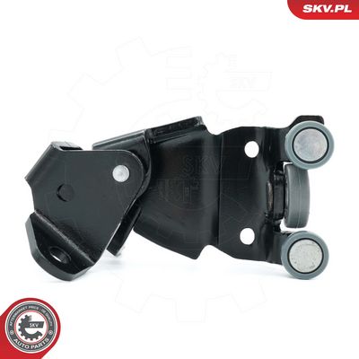 Ritinėlio kreiptuvas, atstumiamos durys