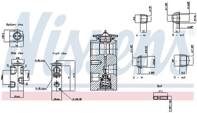 SUPAPA EXPANSIUNE CLIMA NISSENS 999460 5