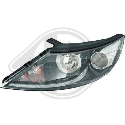 DIEDERICHS 6522883 Основная фара  для KIA (Киа)