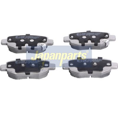 комплект спирачно феродо, дискови спирачки JAPANPARTS PP-0025AF
