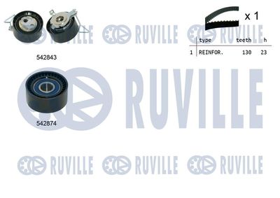 Комплект ремня ГРМ RUVILLE 550499 для VOLVO XC60