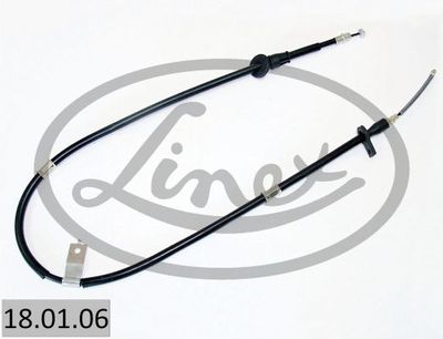 Тросик, cтояночный тормоз LINEX 18.01.06 для HYUNDAI ACCENT