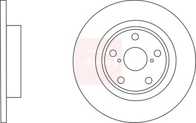 APEC Brake Disc DSK3053