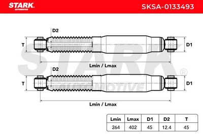 амортисьор STARK SKSA-0133493
