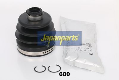 JAPANPARTS Gofruotoji membrana, kardaninis velenas