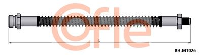Тормозной шланг COFLE 92.BH.MT026 для MITSUBISHI PAJERO