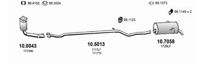 SISTEM DE ESAPAMENT ASSO ART0436
