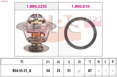 TERMOSTAT LICHID RACIRE