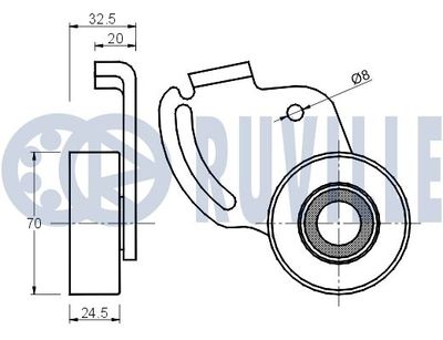 INTINZATOR CUREA CUREA DISTRIBUTIE RUVILLE 540621 1