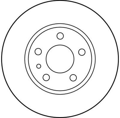 Тормозной диск DF1739