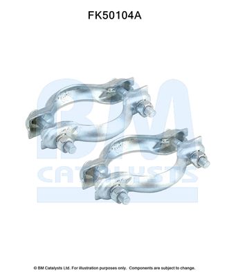 Montážní sada, výfuková trubka BM CATALYSTS FK50104
