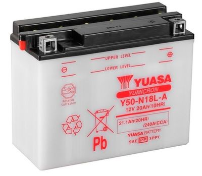Batteri YUASA Y50-N18L-A