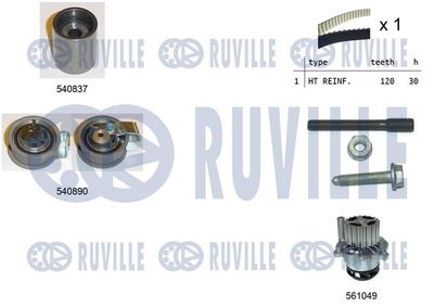 SET POMPA APA + CUREA DINTATA