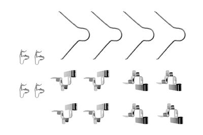 SET ACCESORII PLACUTE FRANA BOSCH 1987474343