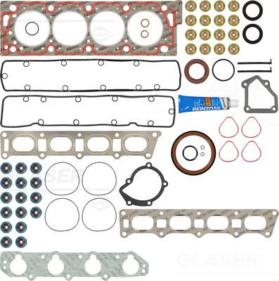 пълен комплект гарнитури, двигател GLASER S37004-00