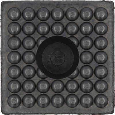Ks Tools - Gumová podpera 16 pre zdvíhacie plošiny 120x120x80mm