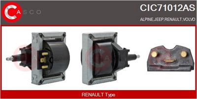 BOBINA DE INDUCTIE CASCO CIC71012AS