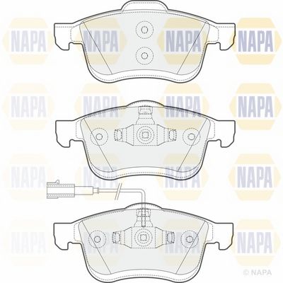 Brake Pad Set NAPA NBP1380