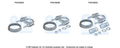 Zestaw montażowy, katalizator BM CATALYSTS FK91683