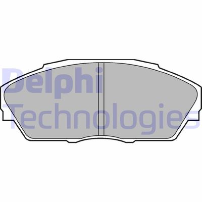 Комплект тормозных колодок, дисковый тормоз DELPHI LP665 для ACURA LEGEND