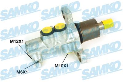 SAMKO P30173 Ремкомплект тормозного цилиндра  для AUDI A8 (Ауди А8)