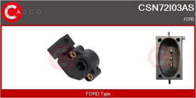 SENZOR POZITIE CLAPETA ACCELERATIE