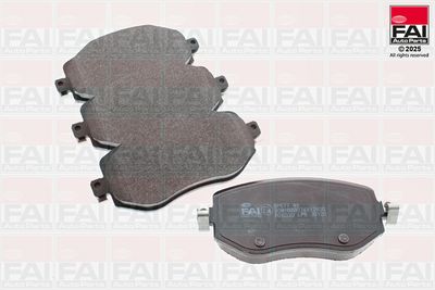 Zestaw klocków hamulcowych, hamulce tarczowe FAI AUTOPARTS BP677