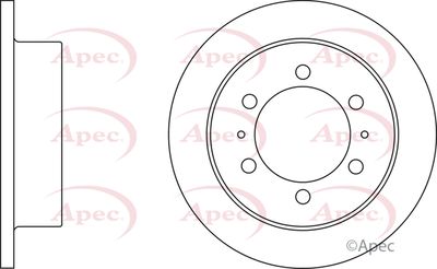 Brake Disc APEC DSK2070