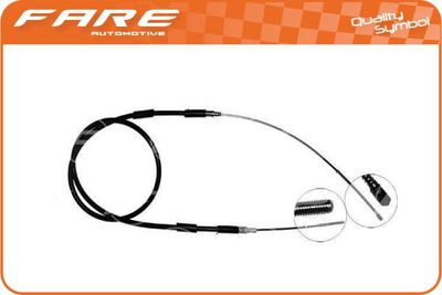 Тросик, cтояночный тормоз FARE SA 18852 для RENAULT SAFRANE