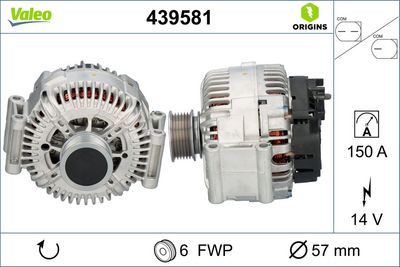 Alternator 439581