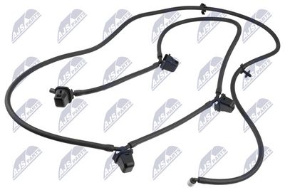 Plovimo skysčio purkštukas, priekinis langas