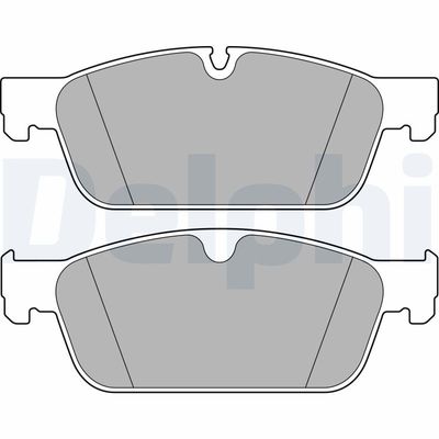 Brake Pad Set, disc brake LP2705