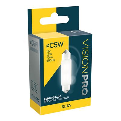 Žárovka, osvětlení poznávací značky ELTA AUTOMOTIVE EB239LEDSR