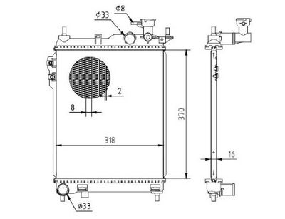 RADIATOR RACIRE MOTOR