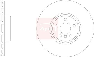 APEC Brake Disc DSK3325