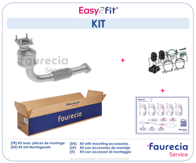 Faurecia FS30836K Катализатор  для FORD MONDEO II седан (BFP) 1.8 TD