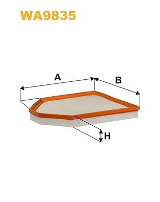 Air Filter WIX FILTERS WA9835