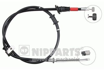 Тросик, cтояночный тормоз NIPPARTS J19617 для MITSUBISHI SPACE