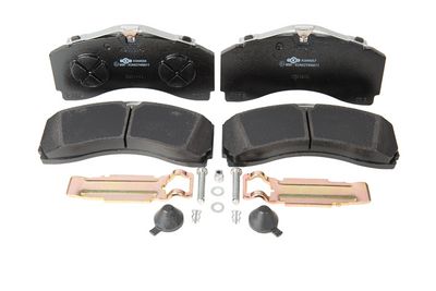 Remblokken set Achter/Voor KNORR SM7 past: MAN TGS I  MERCEDES ACTROS, ACTROS MP2 / MP3, ACTROS MP4 / MP5, ANTOS, AROCS, ATEGO, AXOR, AXOR 2, ECONIC, ECONIC 2 471.943-OM936.974 04.96-