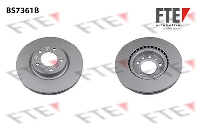 Тормозной диск FTE BS7361B для CITROËN GRAND