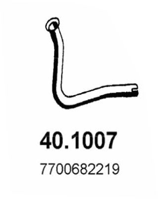 Rura wydechowa ASSO 40.1007