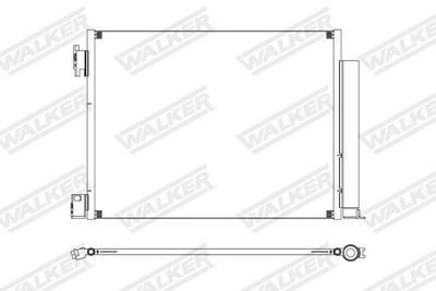 CONDENSATOR CLIMATIZARE WALKER WCD00357 7