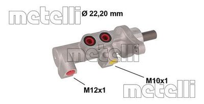 METELLI 05-0847 Ремкомплект тормозного цилиндра  для DACIA DUSTER (Дача Дустер)