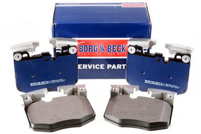 комплект спирачно феродо, дискови спирачки BORG & BECK BBP2659