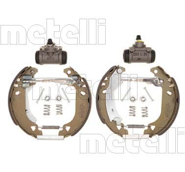 Zestaw szczęk hamulcowych METELLI 51-0024